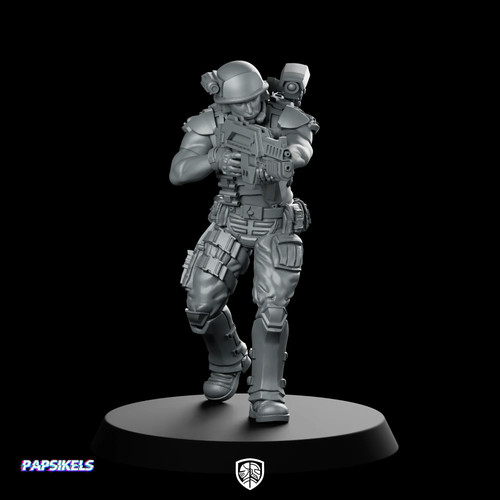 Pvt dave olsen miniature - dave,
